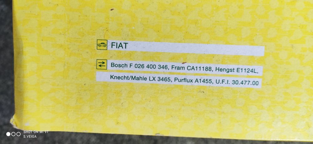 Filtro de Ar Fiat Mann-Filter C 36 006 – Novo
