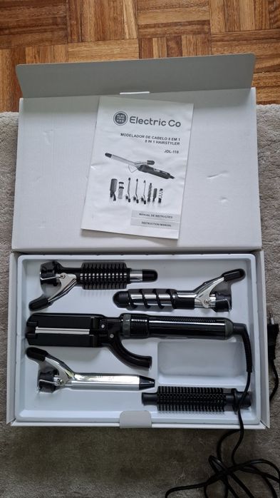 Modelador de cabelo 8 em 1
