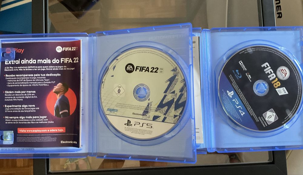 Fifa 18 e 22 Playstation 4
