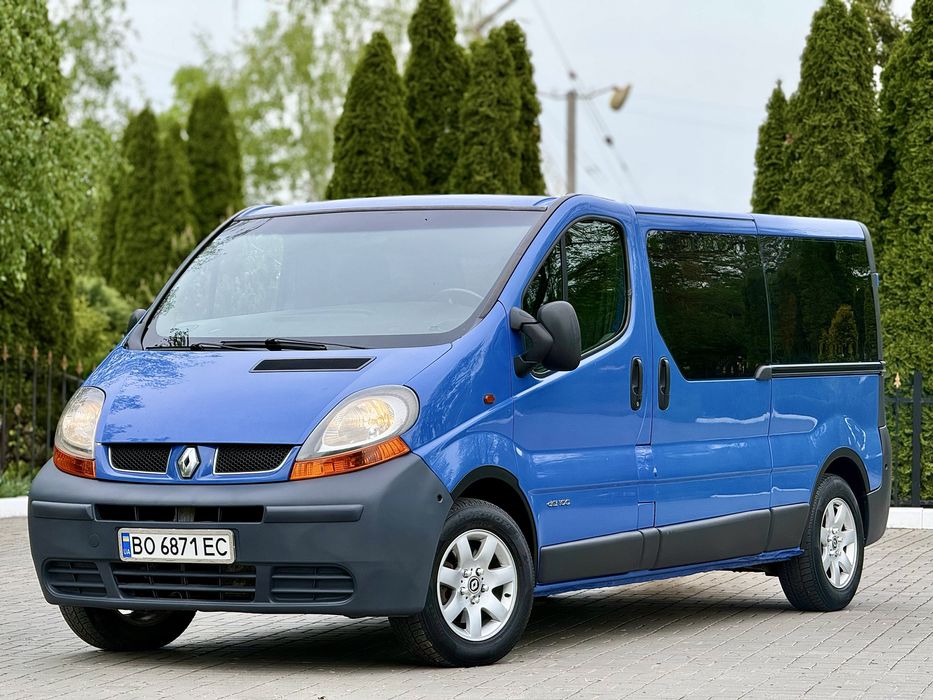 Renault Trafic 1.9 Turbo Dizel 9 Місць Пасажир Оригінал! ДОВГА База Extra Long