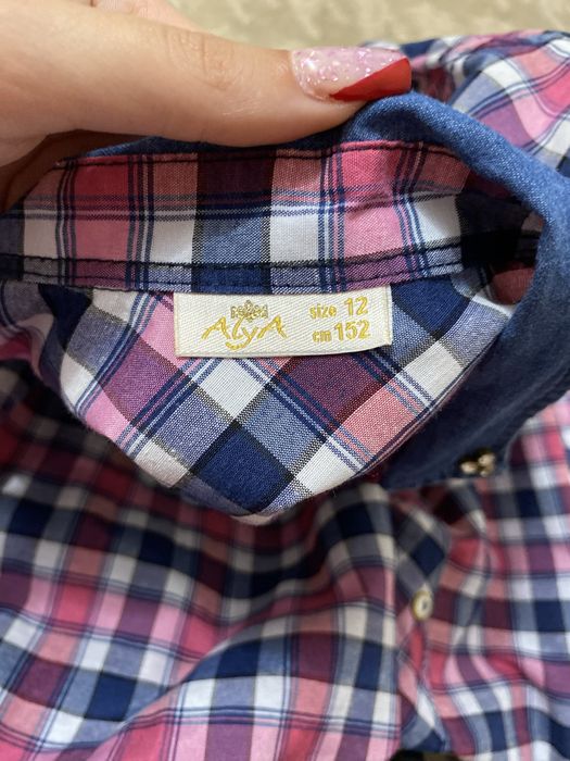 Сорочка в клітинку