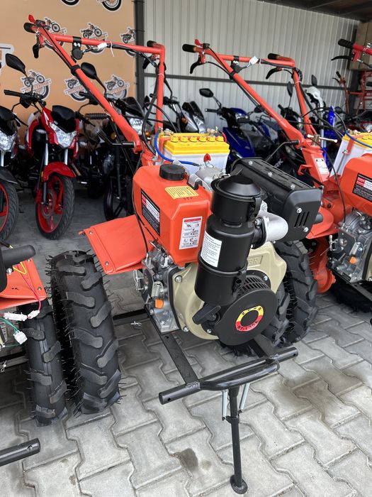 Мотоблок дизель ZUBR 7 к.с. +Фреза