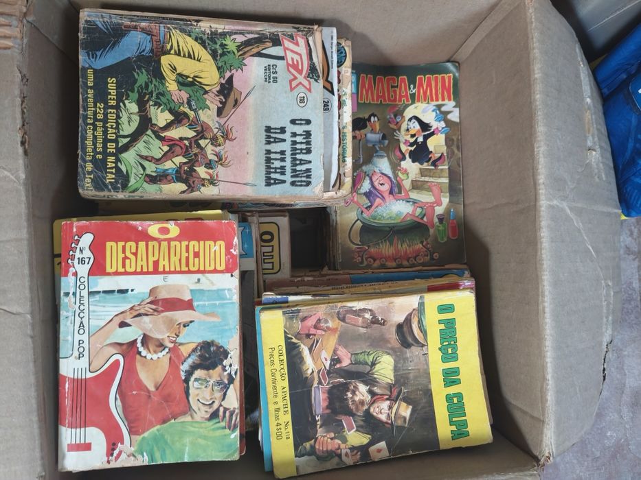 Livros BD vintage