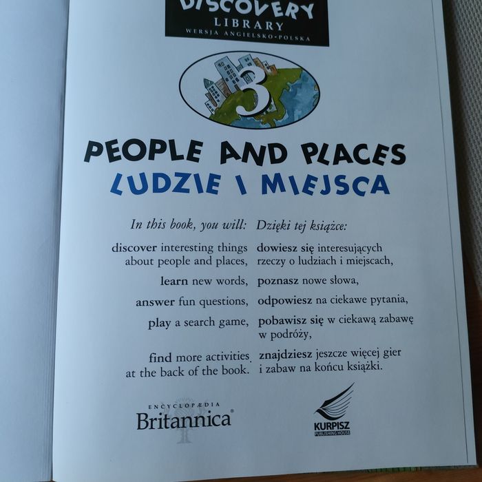 Britannica angielski trzy książki z płytami  nowe