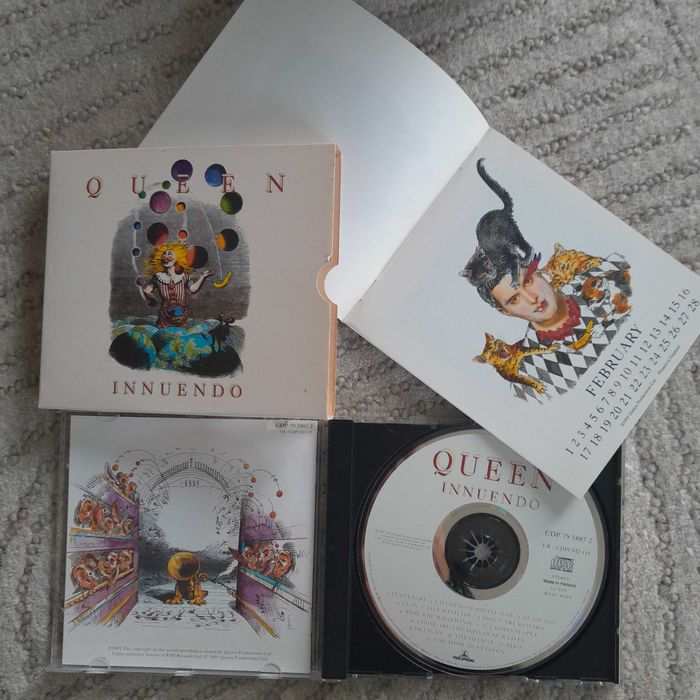 Queen - Innuendo z Kalendarzem na rok 1991