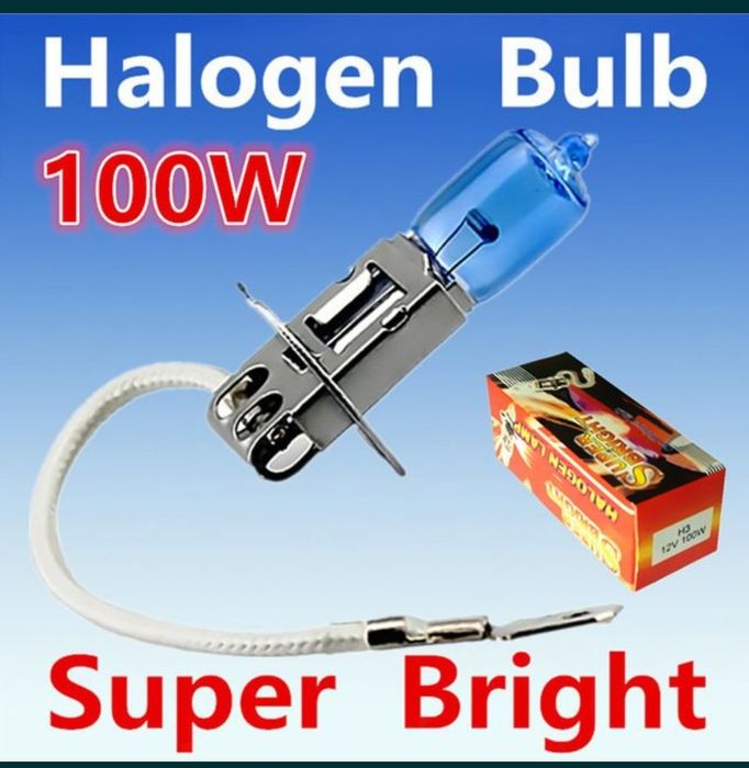 Галогеновая лампа Н3
Мощность 100 Вт.

Цена за 1шт.

Тип лампы: галоге