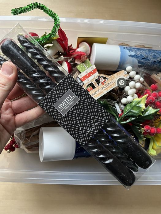 Cały zestaw rzeczy do prac kreatywnych, Boże Narodzenie