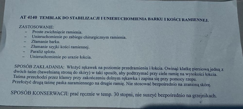 Temblak dzieciecy