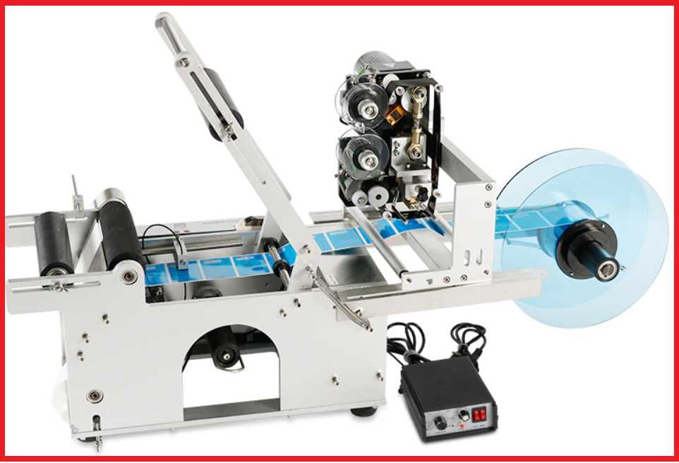 Etykieciarka półautomatyczna do butelek, słoików, puszek DATOWNIK