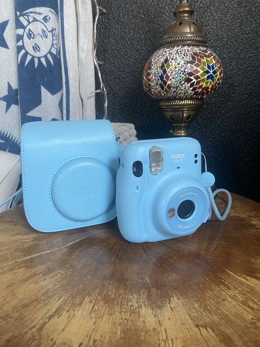 câmera instax mini 11 c/ bolsa de transporte