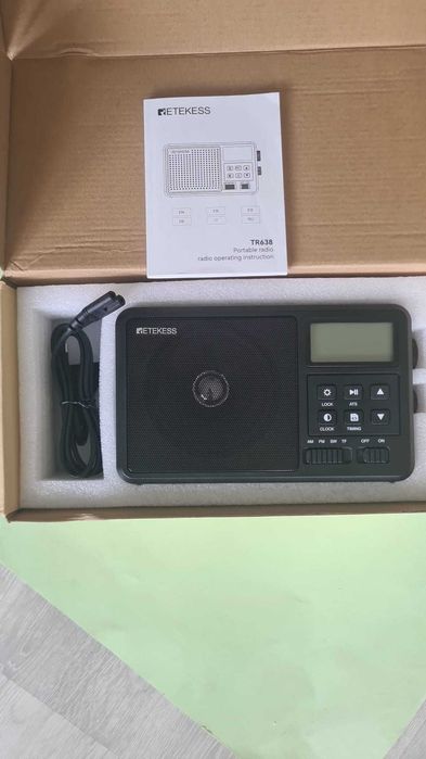 Retekess TR638 Przenośne Radio,AM FM SW USB SPP290
