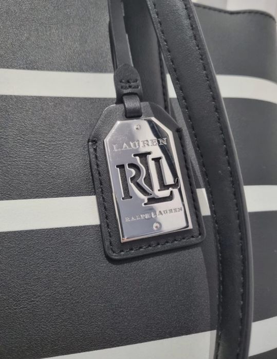 ** Ralph Lauren ** cudo oryginalna, skórzana shopperka - nowa