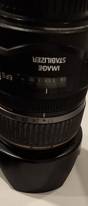 Lente Canon EFS 17-85 IS USM- Reparar ou Peças