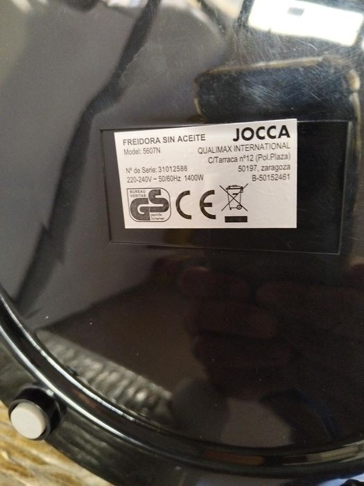 Vendo Air fryer da marca jocca