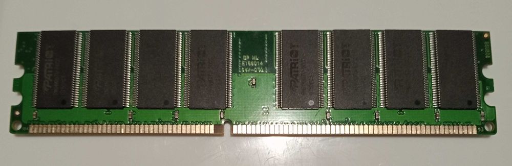 Оперативная память Patriot 1GB PC 3200R-400 PC-3200