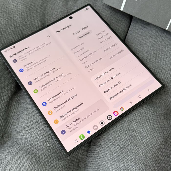 Samsung Fold 7 12/256 Официал на гарантии