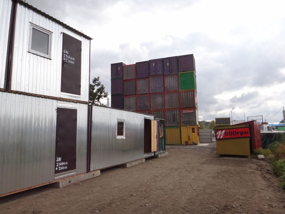 Морской контейнер: Бытовка контейнер, жилой модуль загородное жильё