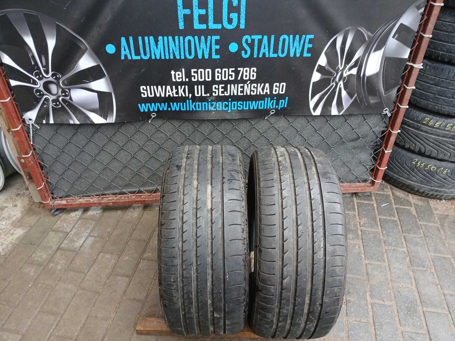 2x używane opony letnie 255/40 R18 Yokohama Gwarancja Montaż