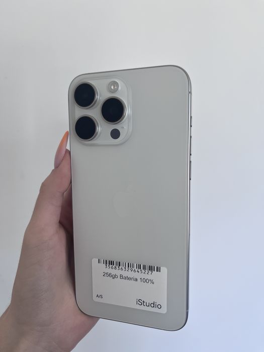 RATY 0% iPhone 15 Pro Max 256 GB BATERIA 100% GWARANCJA 12 miesiecy !!!