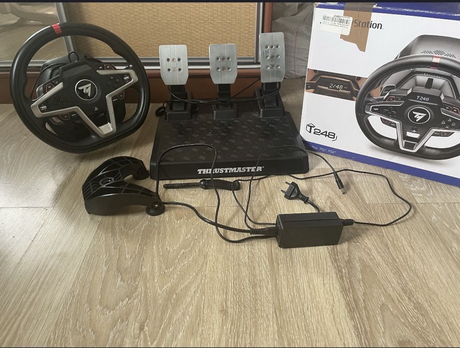 Ігрове кермо Thrustmaster T248 Black PlayStation edition