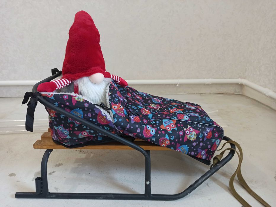 Чохол, матрас в санки для хлопчика