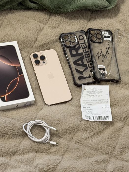 Iphone 16 pro max 256GB ispot gwarancja.