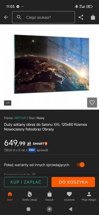 Szklany obraz 120x80