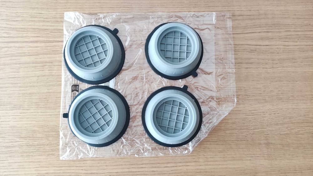 4 suportes apoios anti-vibração maquina lavar, novos