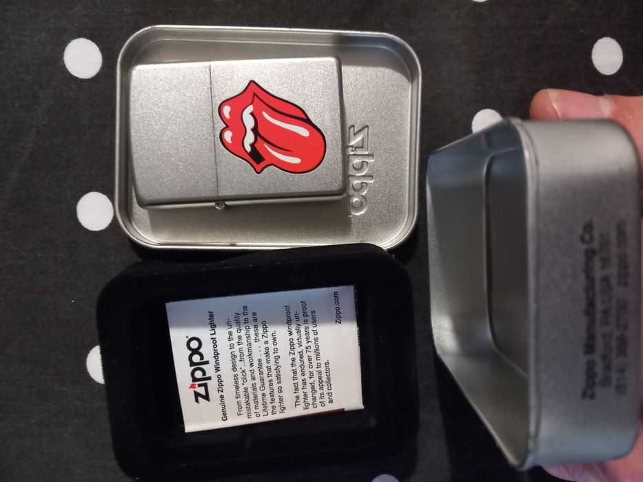 Isqueiro ZIPPO Rolling Stones Novo