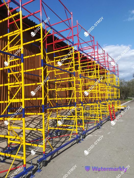 вишка тура на колесах риштування рамне безкоштовна доставка