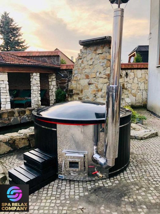 Чан на дрова Купель на дрова Гаряча бочка Вуличне офуро