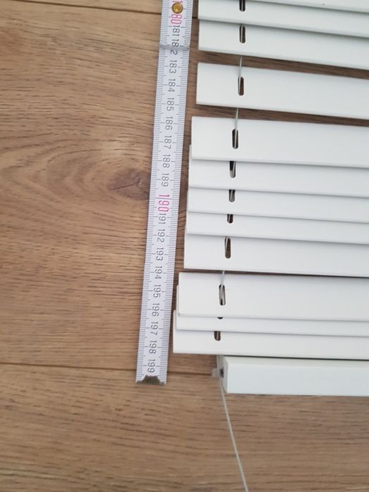 Żaluzje drewniane 25mm 75x200cm