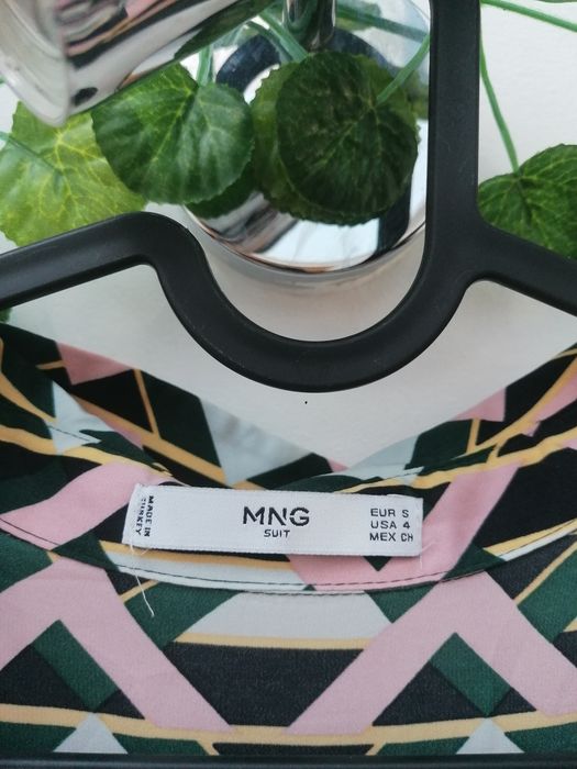 Vestido Maxi com Padrão geométrico
