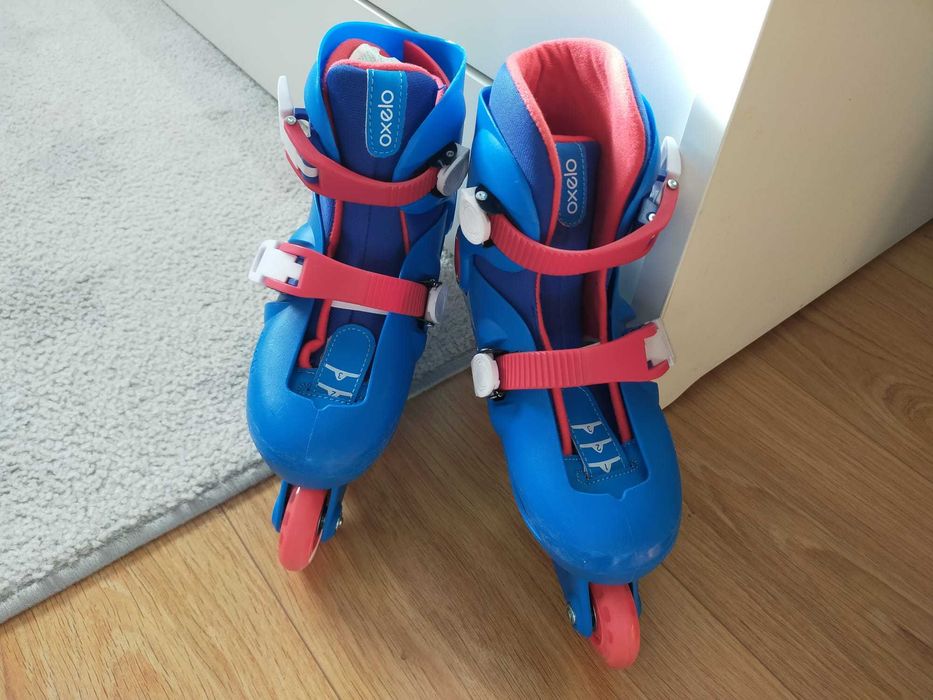 Patins rapaz 8-9 anos com saco