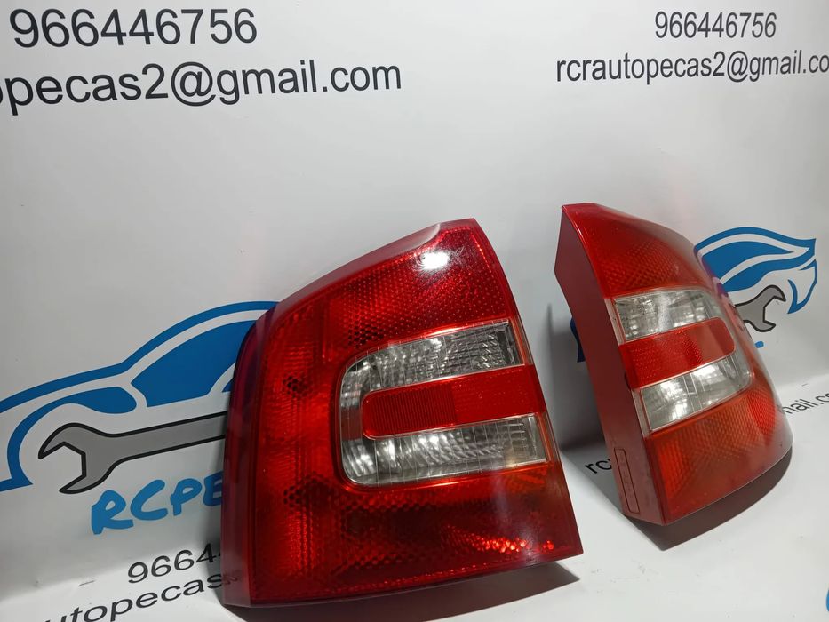 Farolim Esquerdo Direito Traseiro Original Skoda Octavia MK2