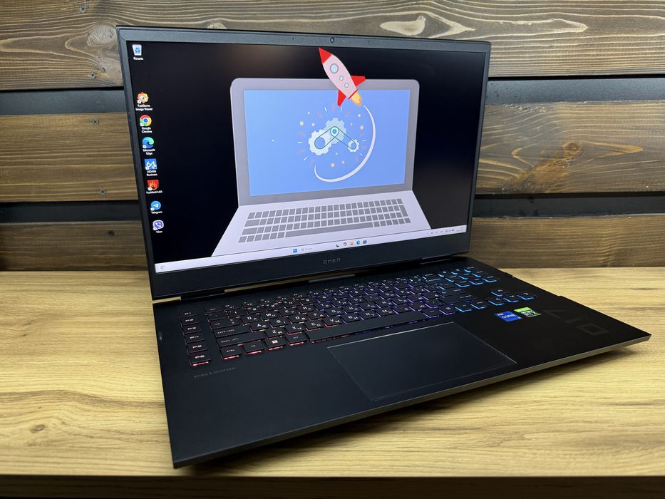 HP Omen 17 RTX 3060 17,3” IPS 144Hz i7-12700H/16GB DDR5/1TB M2/25%