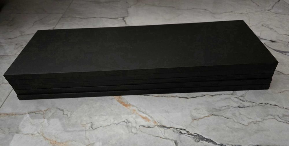 Billy , prateleira, preto efeito carvalho, 76x26 cm