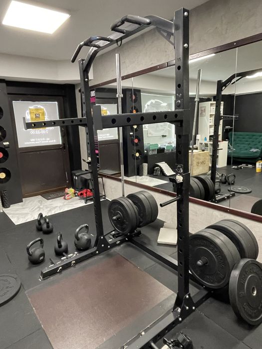 Bramka treningowa / Power Rack z drążkiem – solidna konstrukcja!