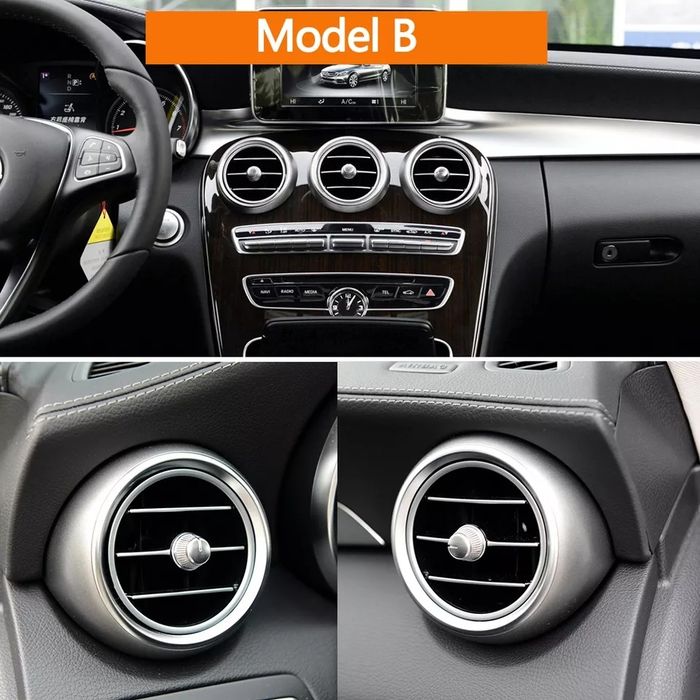 Grelha ventilador ar condicionado do tablier mercedes w205 GLC w253