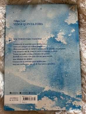 Filipa Real - Vem à Quinta-Feira (Novo-portes gratis)