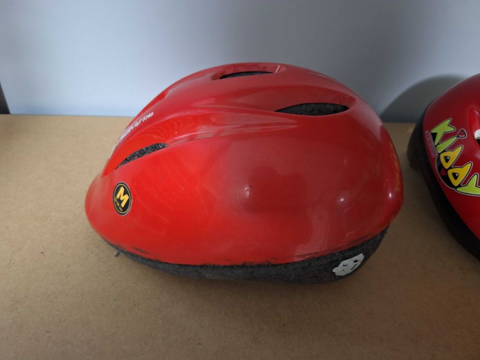 2 x Dziecięcy kask rowerowy