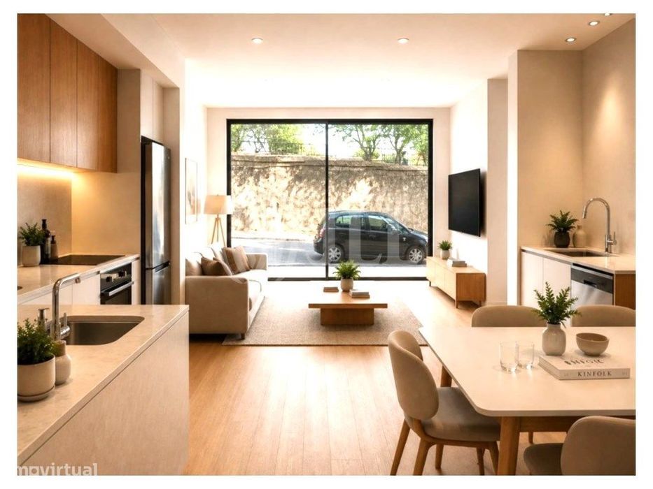 Espaço para dois apartamentos T2 em Alcântara, Lisboa