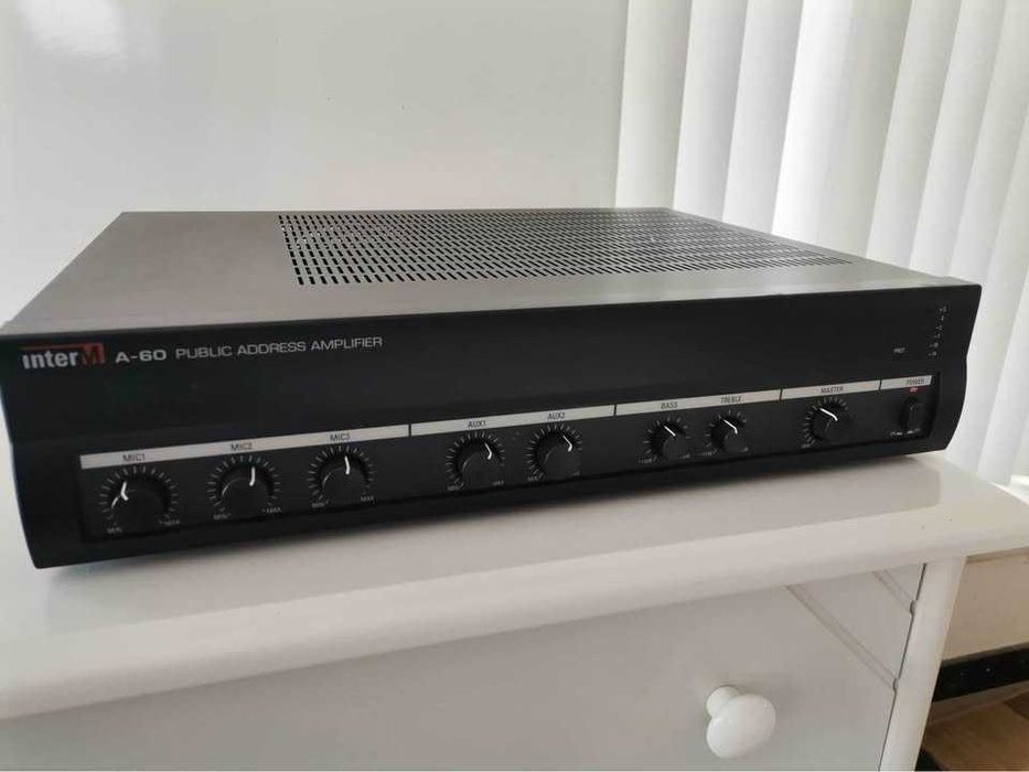 Amplificador Inter-M A-60 Public Address Mixing