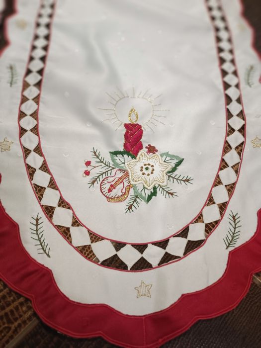 Вышитые салфетки