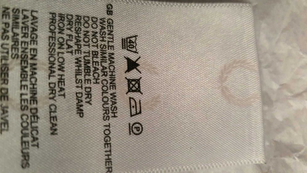 Fred Perry sweter z wełny Merino S/M