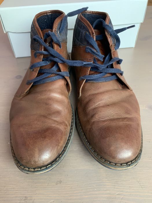 Półbuty męskie Wojas 42 skóra brąz