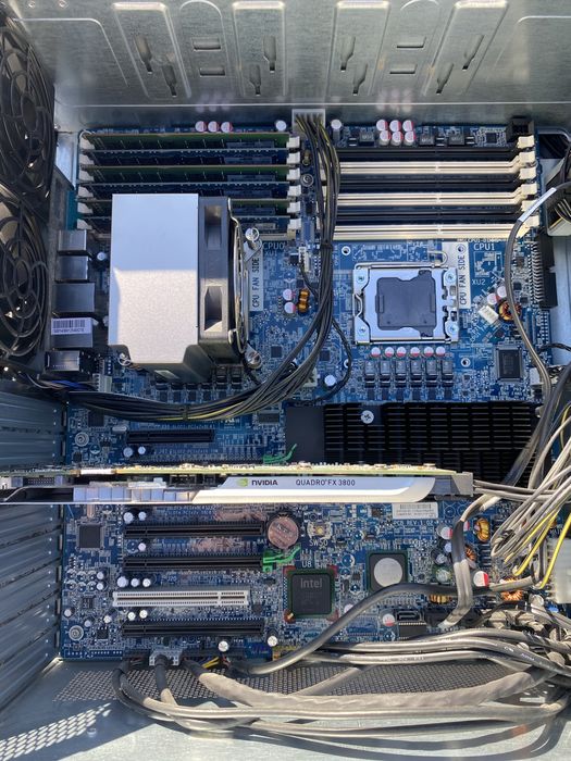 Komputer serwer HP z800 workstation