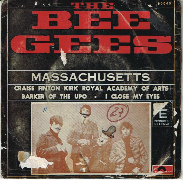 The Bee Gees* – Massachusetts - 1968 - EP 45 rpm