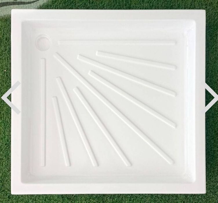 Base Duche/Polibã Branco 60x60x10,2cm de superfície
