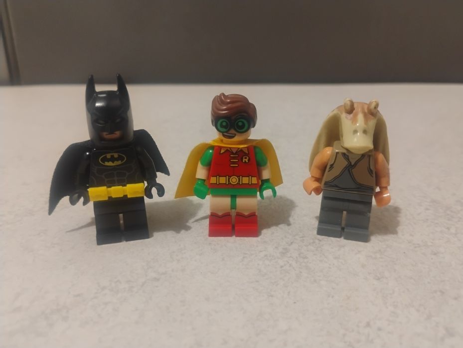 Figurki LEGO Batman Robin Jar jar binks